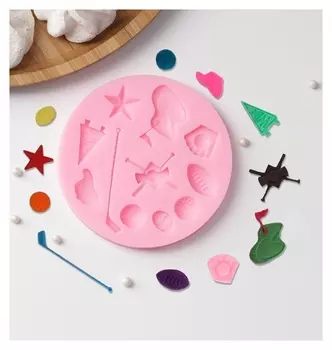 Молд «Гольф», 9,8×9,8×1 см