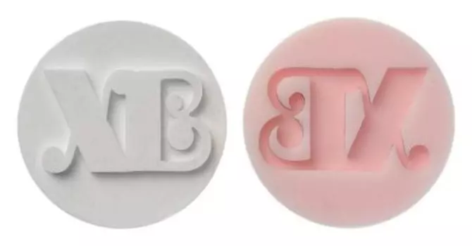 Молд "ХВ" 6 см