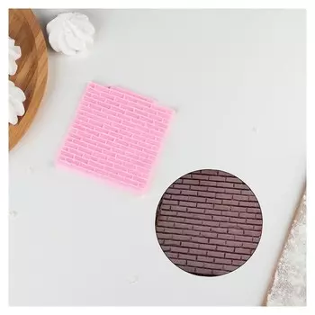 Молд «Кирпичная стена», 10×10×0,5 см