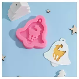 Молд «Колокольчик оленя», 10×9×1,5 см