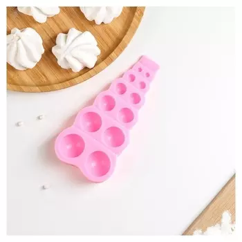 Молд кондитерский «Полусферы», 14×7×2 см, 12 ячеек