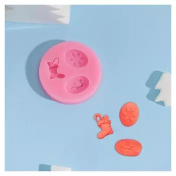 Молд «Новогодняя сказка», 5,5×5,5×1 см