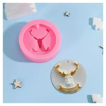 Молд «Олень», 8,5×8,5×2,8 см