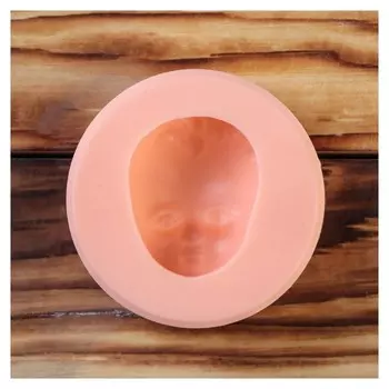 Молд силикон №964 "Мальчик" 2,7 см х 2,2 см, глубина 1,2 см