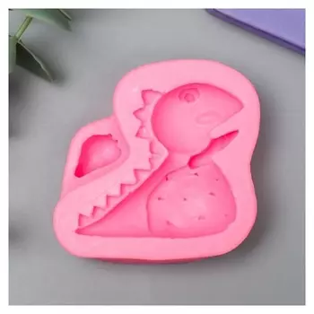 Молд силикон "Динозаврик в пятнышко" 2х5,5х6 см