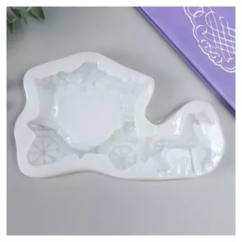 Молд силикон "Карета золушки" 15х8х1,5 см