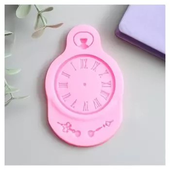 Молд силикон "Карманные часы" 9х5,6 см