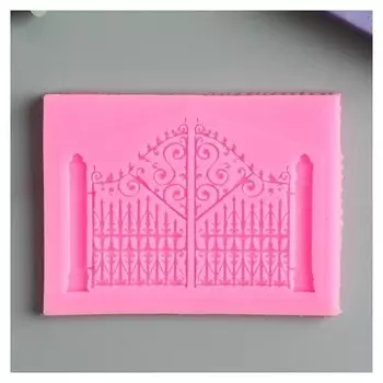 Молд силикон "Кованные ворота" 6х8 см