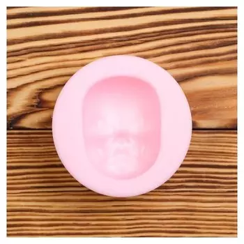 Молд силикон "Лицо малыша" 5,9х4,5 см