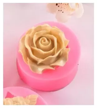 Молд силикон "Роза" 3х4х4 см