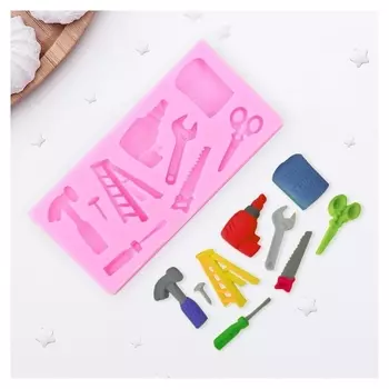 Молд силиконовый 11,2×5,4 см "Инструменты"