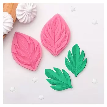 Молд силиконовый 2 части 7×4,5 см "Листва"