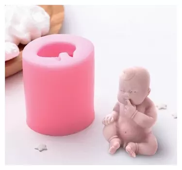 Молд силиконовый 5,5×4,5×6 см "Младенец"