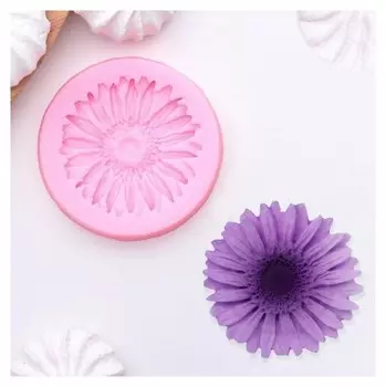 Молд силиконовый 6×6 см "Герберы"