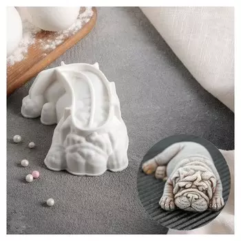 Молд силиконовый 9,5×7×3,2 см "Пёсик"