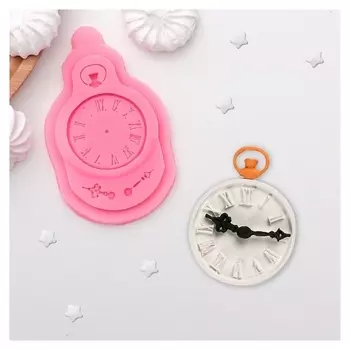 Молд силиконовый «Часы», 11×7 см