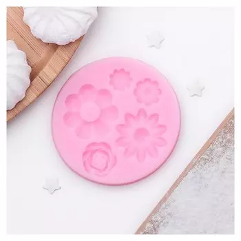 Молд силиконовый «Клумба»,6,5×0,7 см