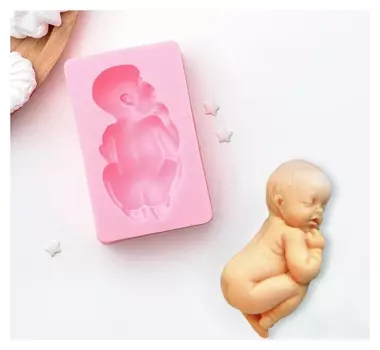Молд силиконовый «Пупсик», 10×6,5 см