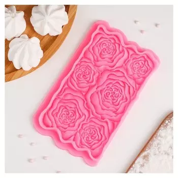 Молд силиконовый «Розарий», 17х10,5х1 см