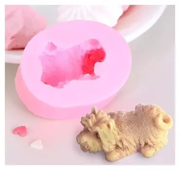 Молд силиконовый «Собака», 5,4×4,3 см