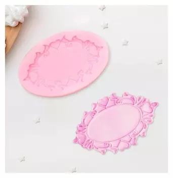 Молд силиконовый «Табличка», 11,3×7,4 см