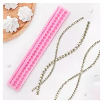 Молд силиконовый «Жемчужная нить», 29×4,2 см