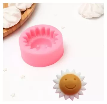 Молд «Солнышко», 6,7×6,7×3,2 см