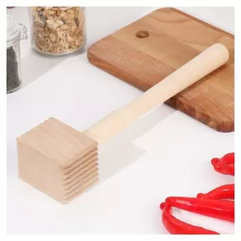 Молоток для мяса деревянный