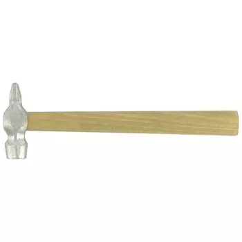 Молоток слесарный, 200 г, круглый боек, деревянная рукоятка россия