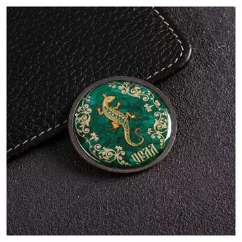 Монета со вставкой «Урал», D= 4 см