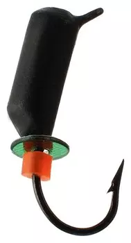 Мормышка столбик 2,5 «Хамелеон», цвет чёрный