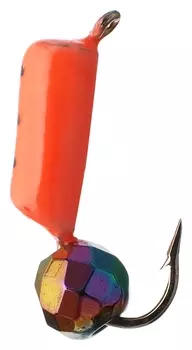 Мормышка Столбик 3 Хамелеон Цвет красный