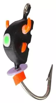 Мормышка жук 3, цвет чёрный