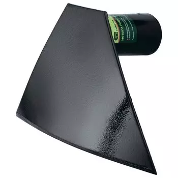 Мотыга стальная, 190 х 120 мм, радиусная, без черенка