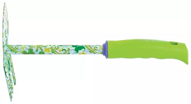 Мотыжка комбинированная, 70 х 310 мм, стальная, пластиковая рукоятка, Flower Green