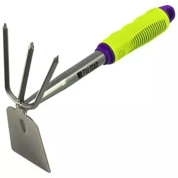 Мотыжка комбинированная, 80 х 280 мм, стальная, пластиковая рукоятка, Connect