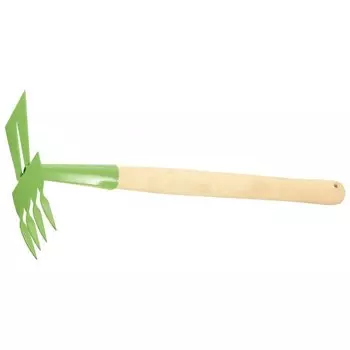 Мотыжка комбинированная, 80 х 380 мм, стальная, деревянная рукоятка, агроном