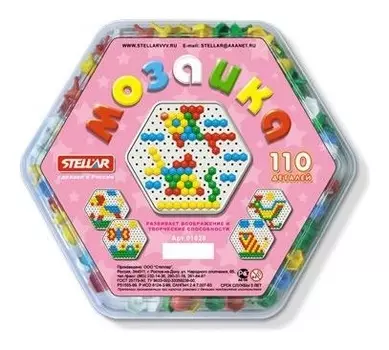 Мозаика 110 деталей