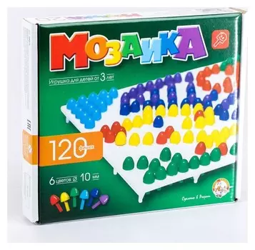 Мозаика d=10, 120 элементов, 1 поле