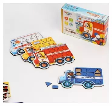 Мозаика «Машинки»