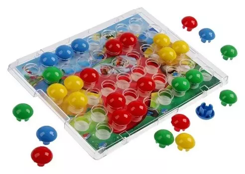 Мозаика Мозайкин со схемами, на подставке