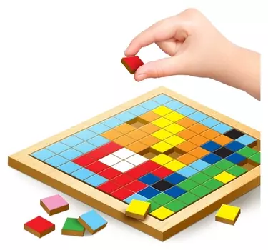 Мозаика пикселями Транспорт