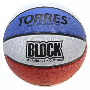 Мяч баскетбольный Block размер 7