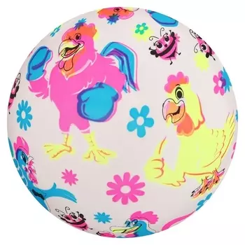 Мяч детский «Петушок» 22 см, 60 г