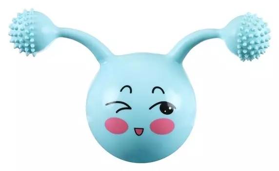 Мяч детский с рожками 40 см, 210 г