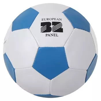 Мяч футбольный, размер 5, цвет белый/синий