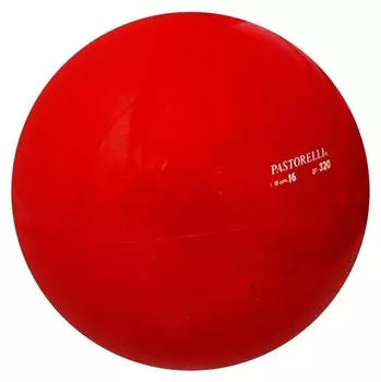 Мяч гимнастический Pastorelli, 16 см, цвет красный