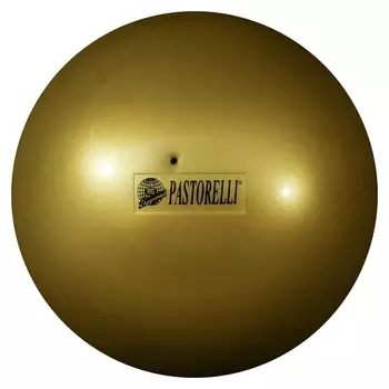 Мяч гимнастический Pastorelli New Generation, 18 см, Fig, цвет золотой