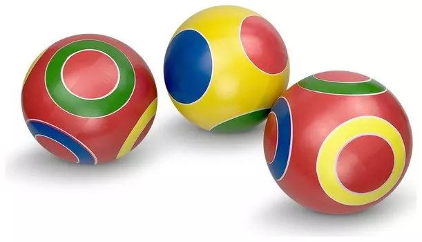 Мяч Классика ручное окрашивание 12,5 см