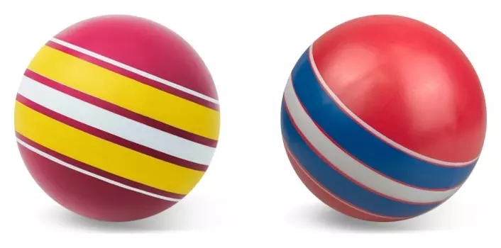 Мяч Классика ручное окрашивание 15 см